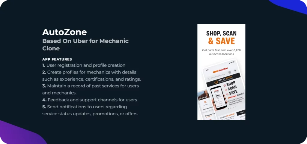 AutoZone app