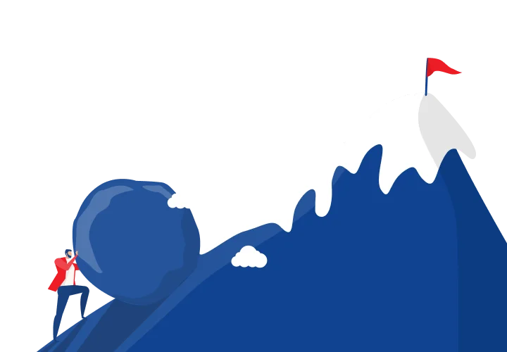 Man and Mountain