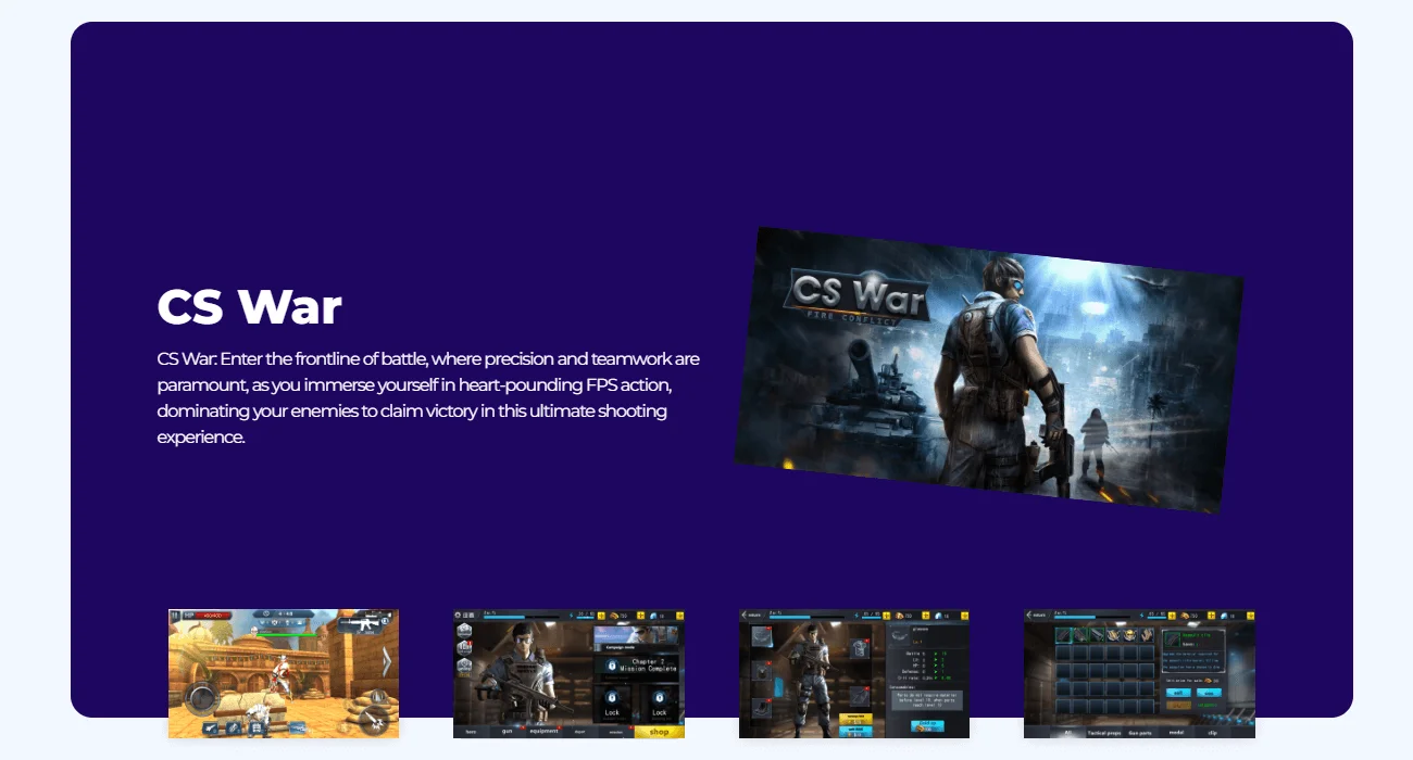 CS War: Multiplayer FPS Game