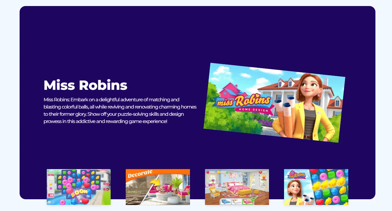 Miss Robins: Puzzle Solving Game