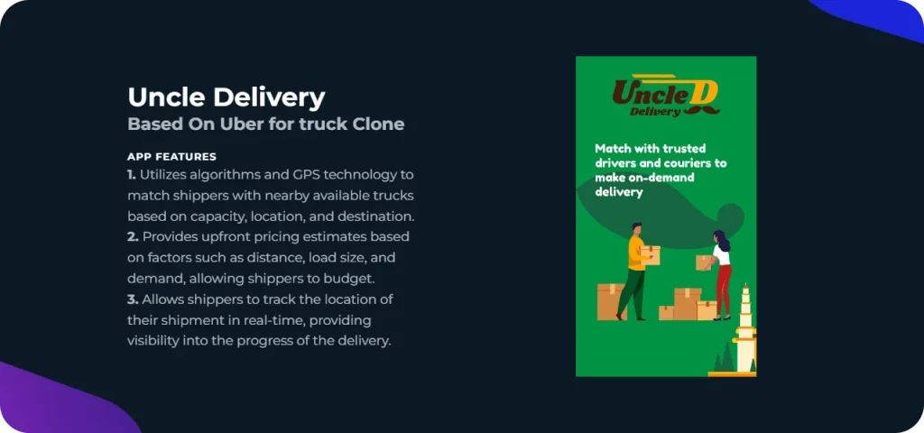 Uncle Delivery App