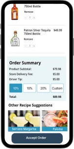 Drizly clone Delivery Agent App