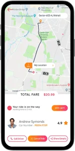 Flower delivery Driver App