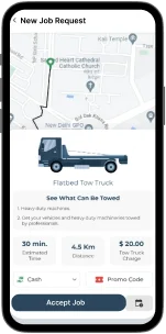 Tow truck Service Provider App