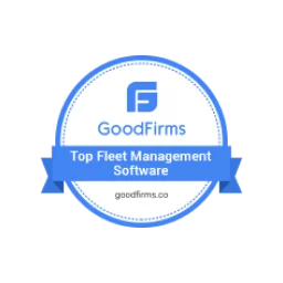 Top fleet management software award from goodfirm