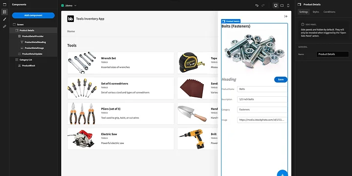 Custom Web Application for Inventory Management