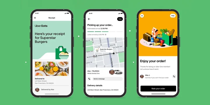Food Delivery App portfolio