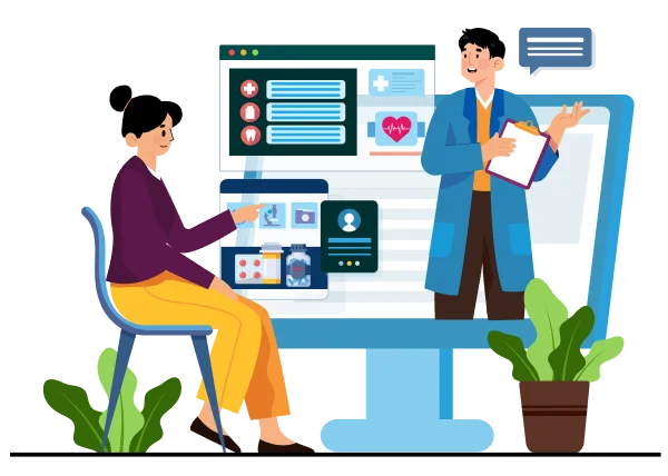 Healthcare web development services provider company