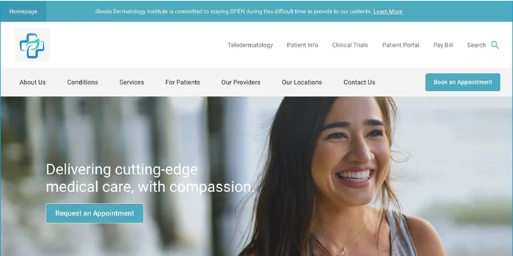 Responsive Website for Healthcare Organization