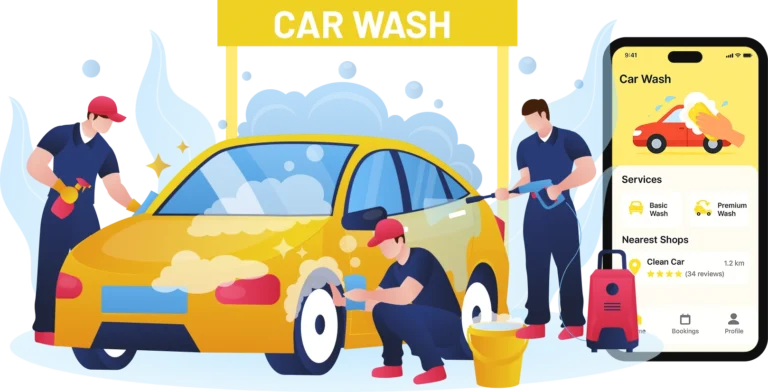 Car wash app development company