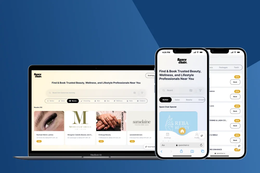 Beauty web app project