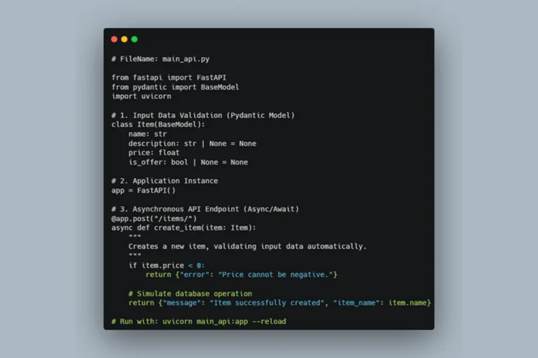 example of clean python code