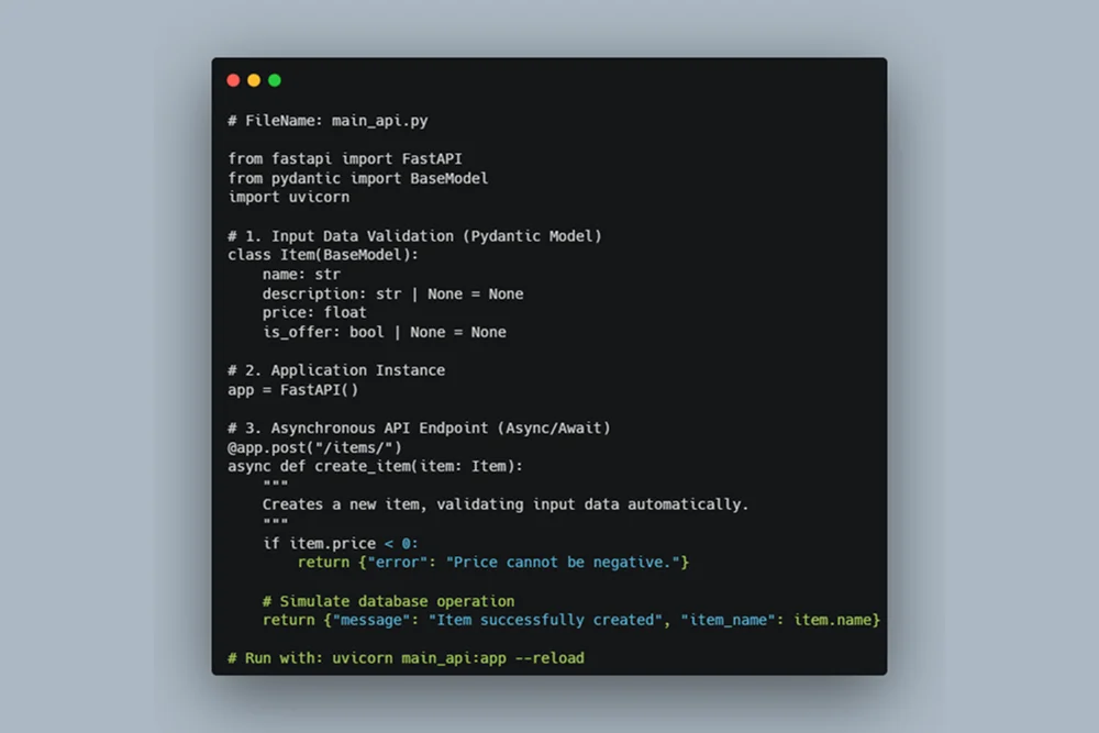 example of clean python code